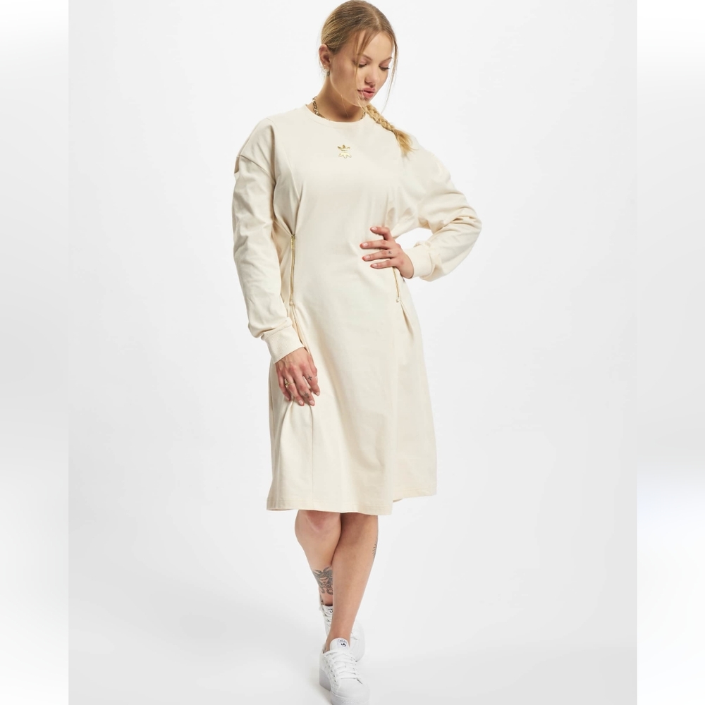 Adidas Long Sleeve Zipper Dress - Picture 8 of 8